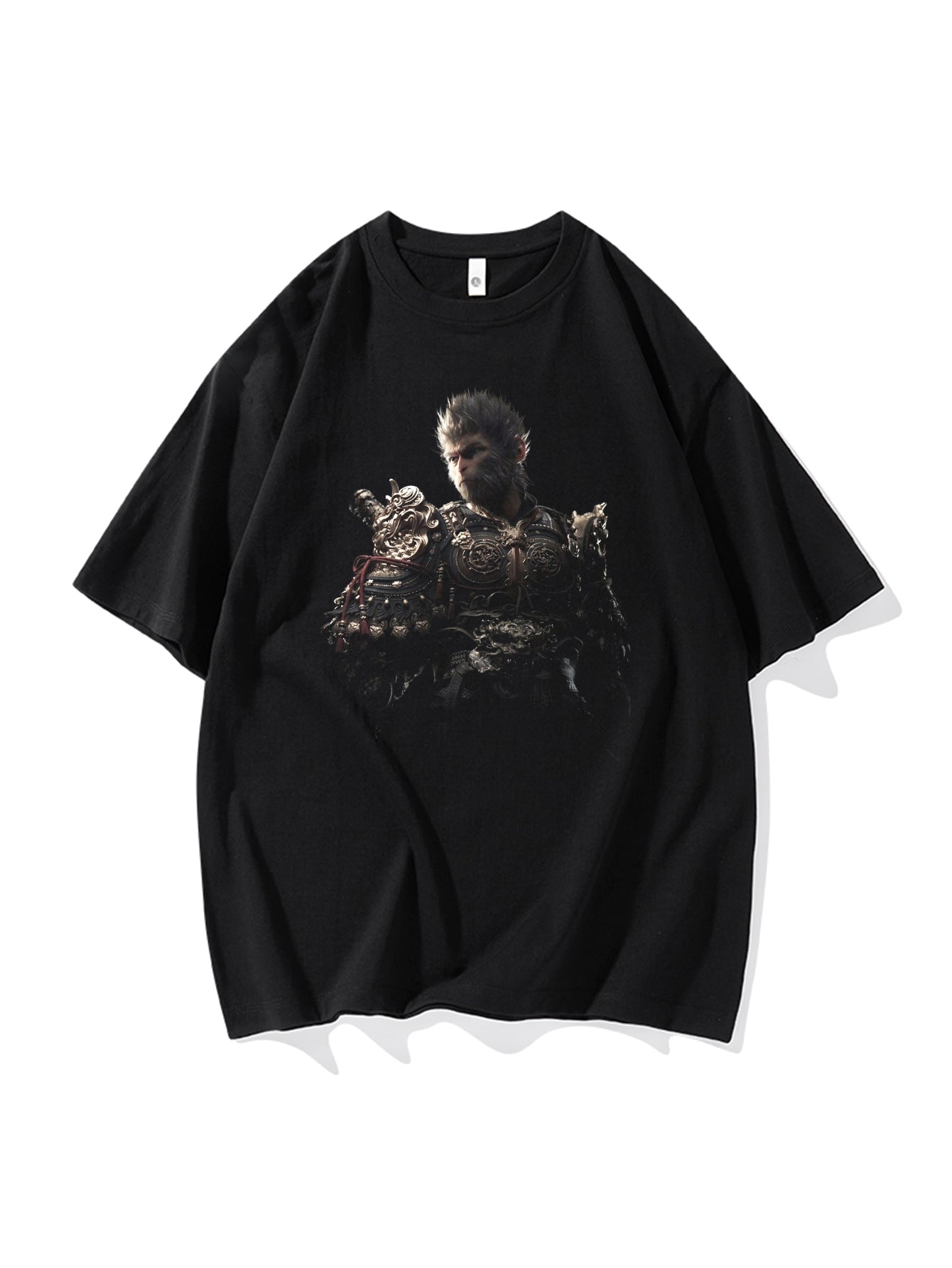 JudyLuxury Men's Loose Fit Cotton Tee