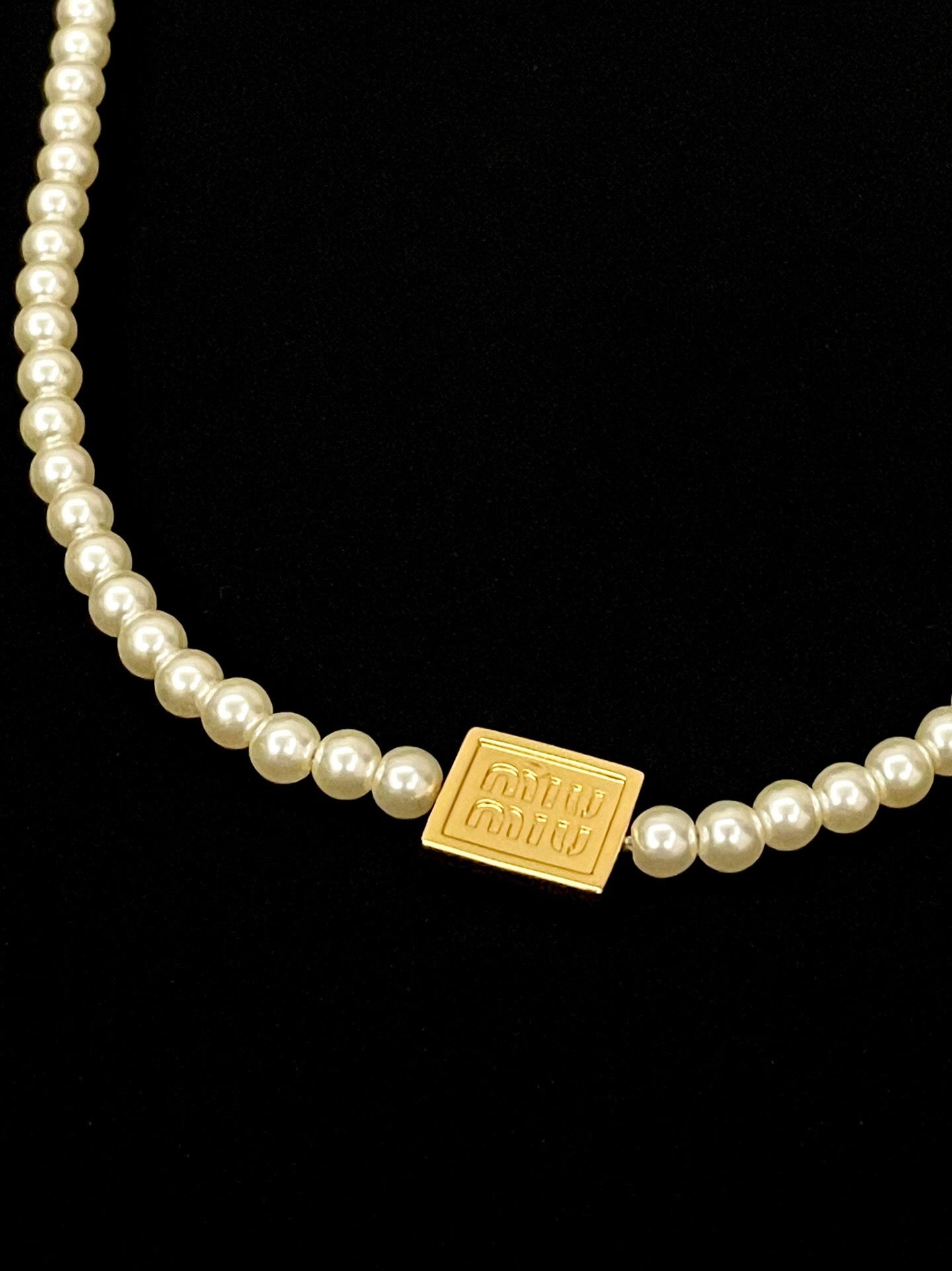 judyjewelry MIU Home Pearl Necklace