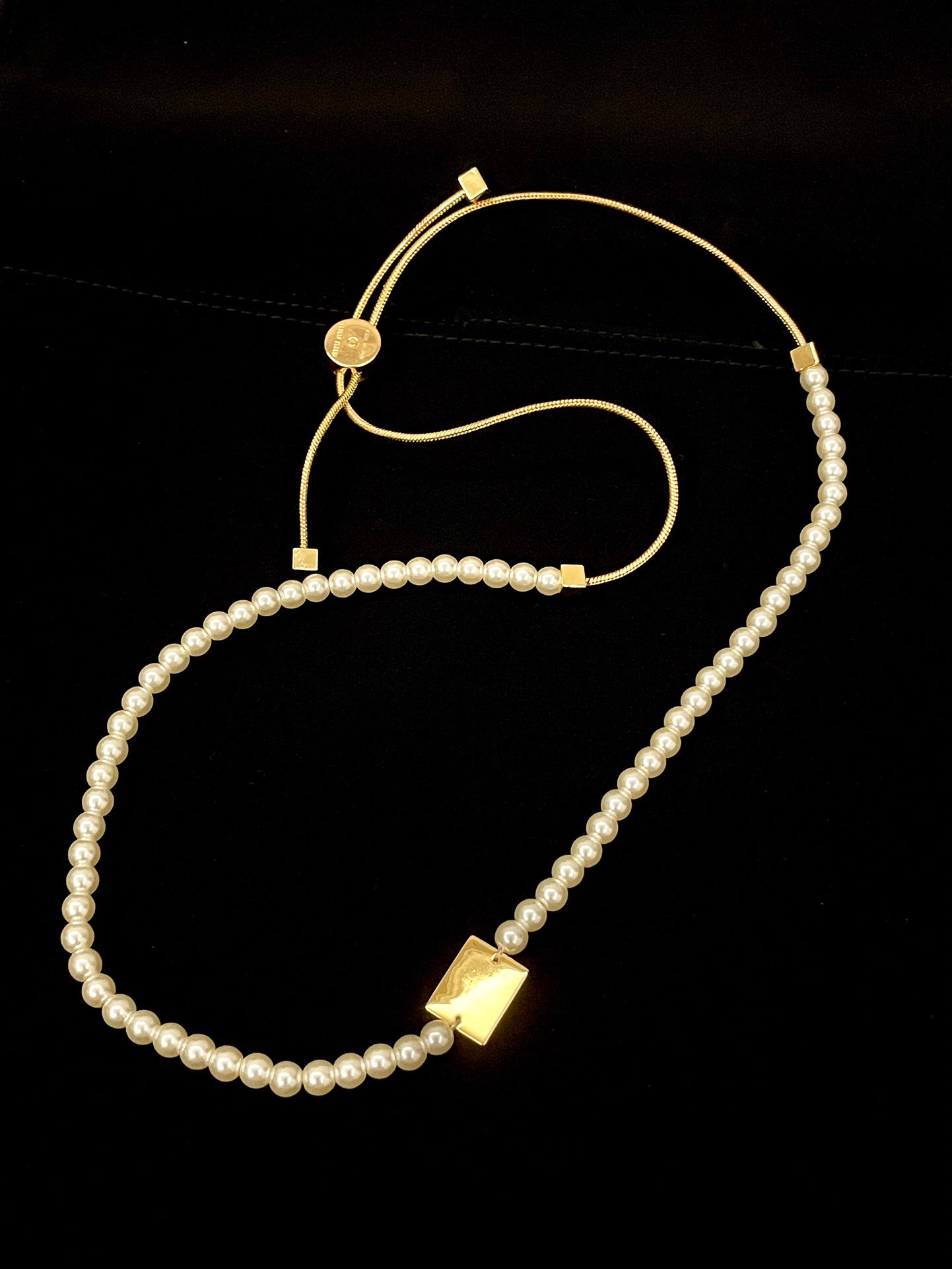 judyjewelry MIU Home Pearl Necklace